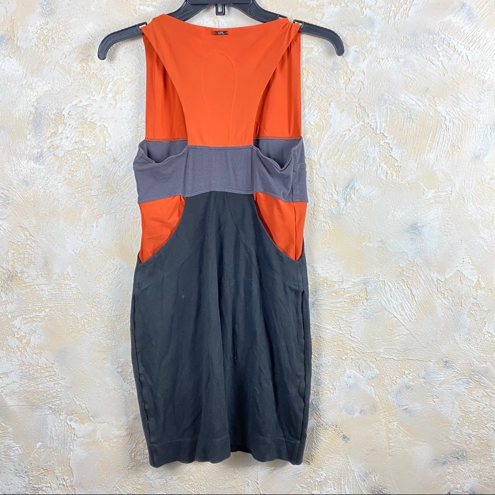 VPL Bodycon Dress Colorblock Workout Stretchy‎ - Picture 5 of 9